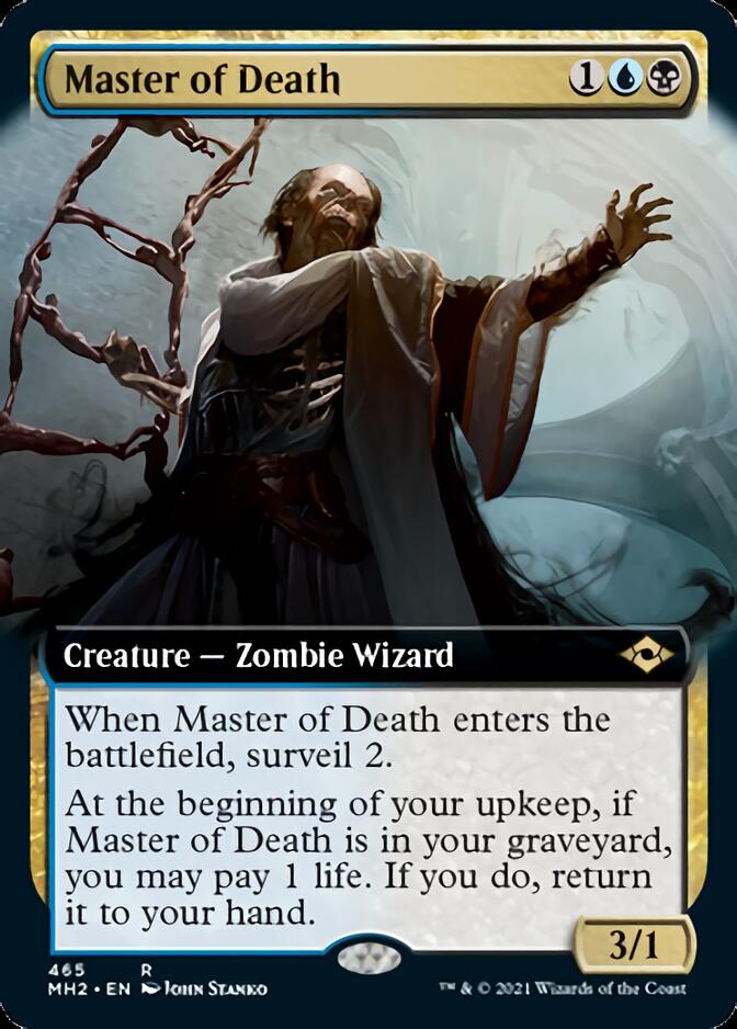 Master of Death (Extended Art) [Modern Horizons 2] [Foil]