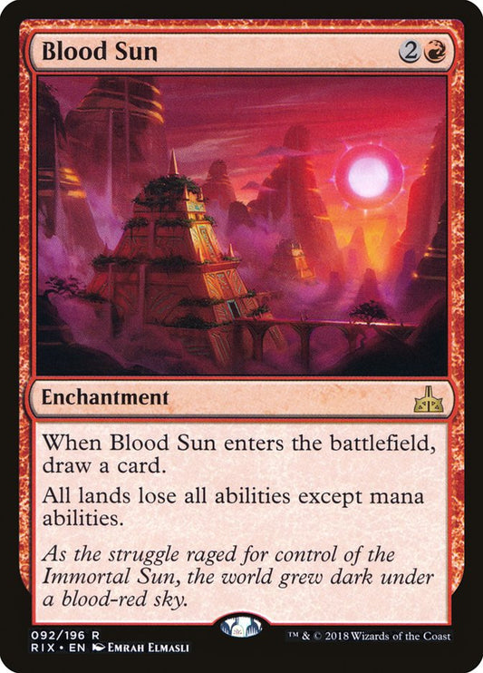 Blood Sun [Rivals of Ixalan] [Foil]