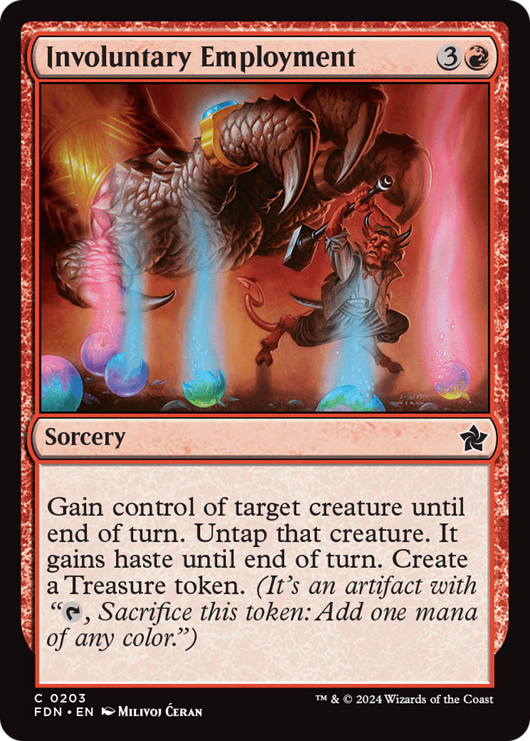 Involuntary Employment [Foundations] [Foil]