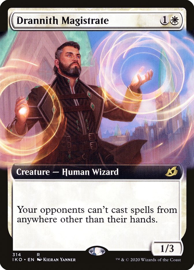 Drannith Magistrate (Extended Art) [Ikoria: Lair of Behemoths] [Foil]