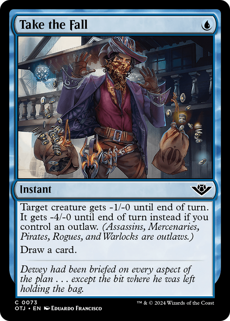 Take the Fall [Outlaws of Thunder Junction] [Foil]