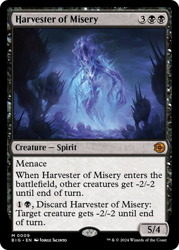 Harvester of Misery [Outlaws of Thunder Junction: The Big Score] [Foil]