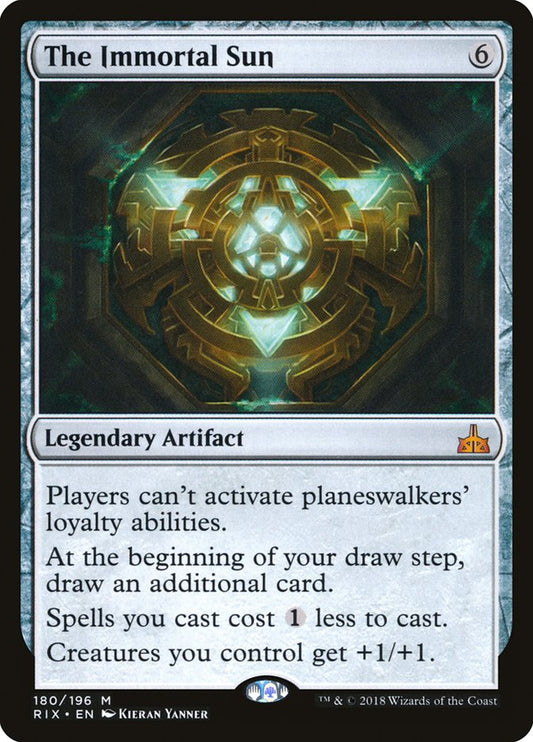 The Immortal Sun [Rivals of Ixalan] [Foil]