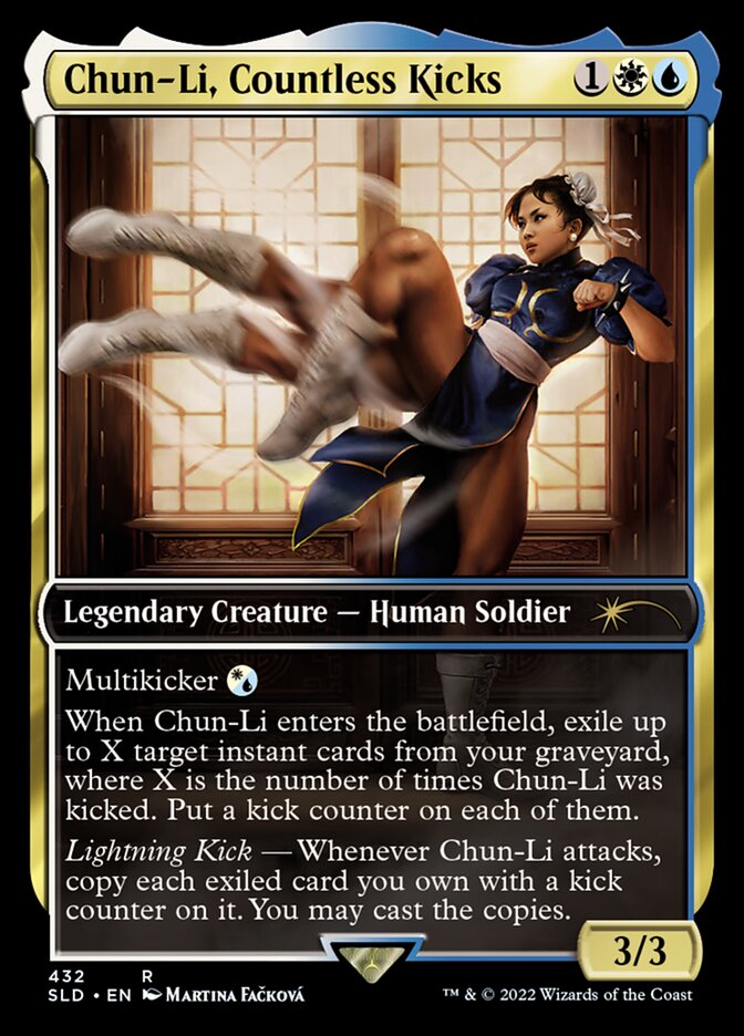 Chun-Li, Countless Kicks [Secret Lair Drop Series] [Foil]