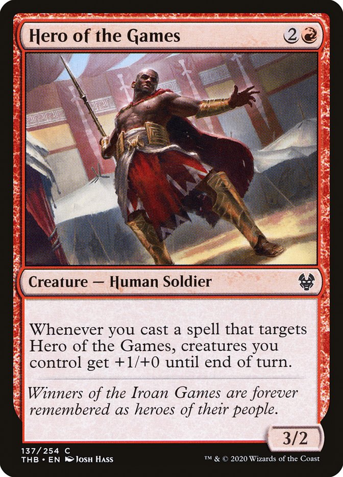 Hero of the Games [Theros Beyond Death] [Foil]