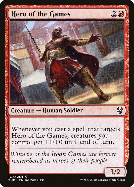 Hero of the Games [Theros Beyond Death] [Foil]