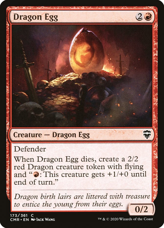 Dragon Egg [Commander Legends] [Foil]