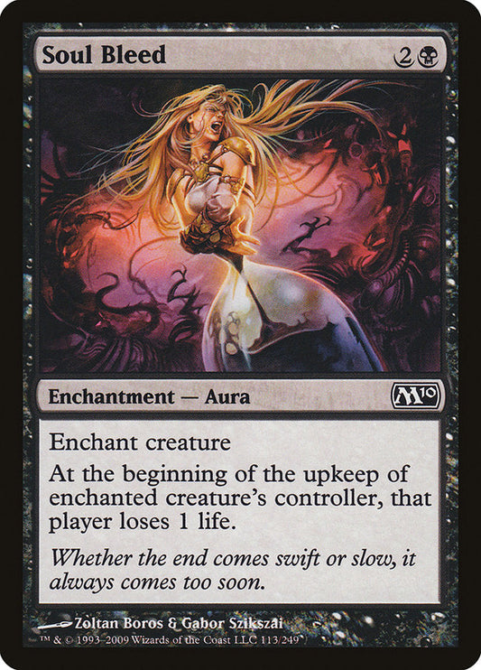 Soul Bleed [Core Set 2010] [Foil]