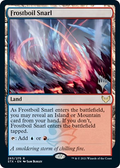 Frostboil Snarl (Promo Pack) [Strixhaven: School of Mages Promos] [Foil]