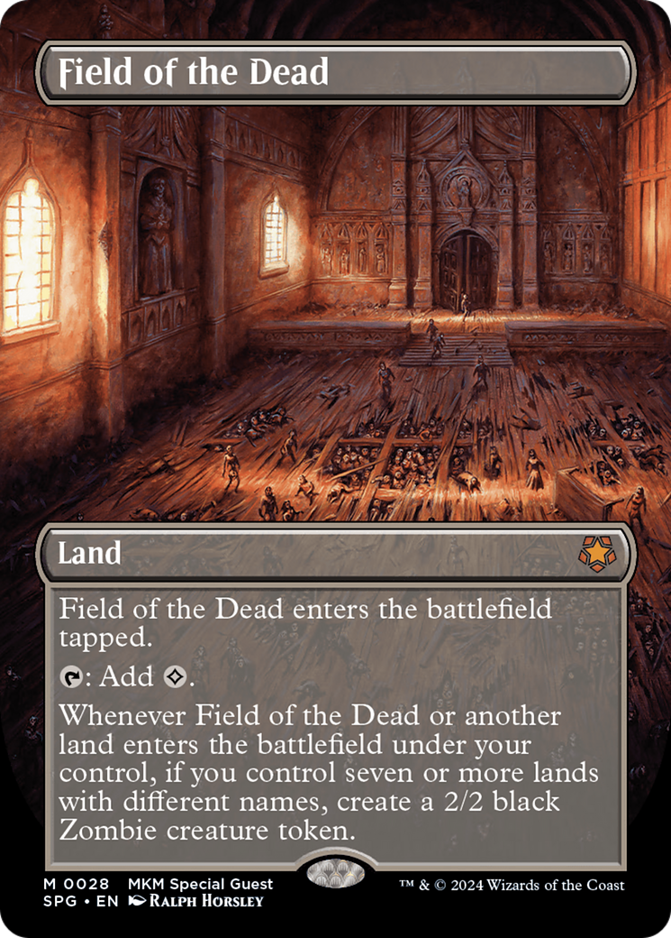 Field of the Dead (Borderless) [Murders at Karlov Manor Special Guests] [Foil]