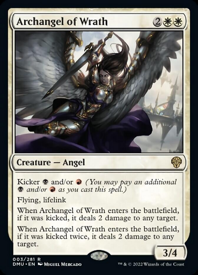 Archangel of Wrath [Dominaria United] [Foil]