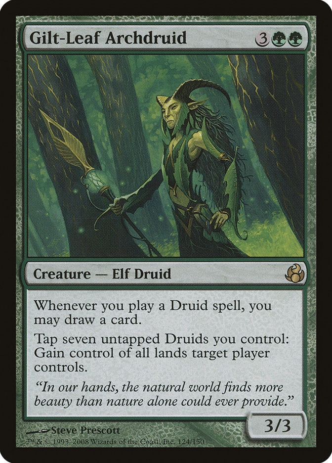 Gilt-Leaf Archdruid [Morningtide] [Foil]