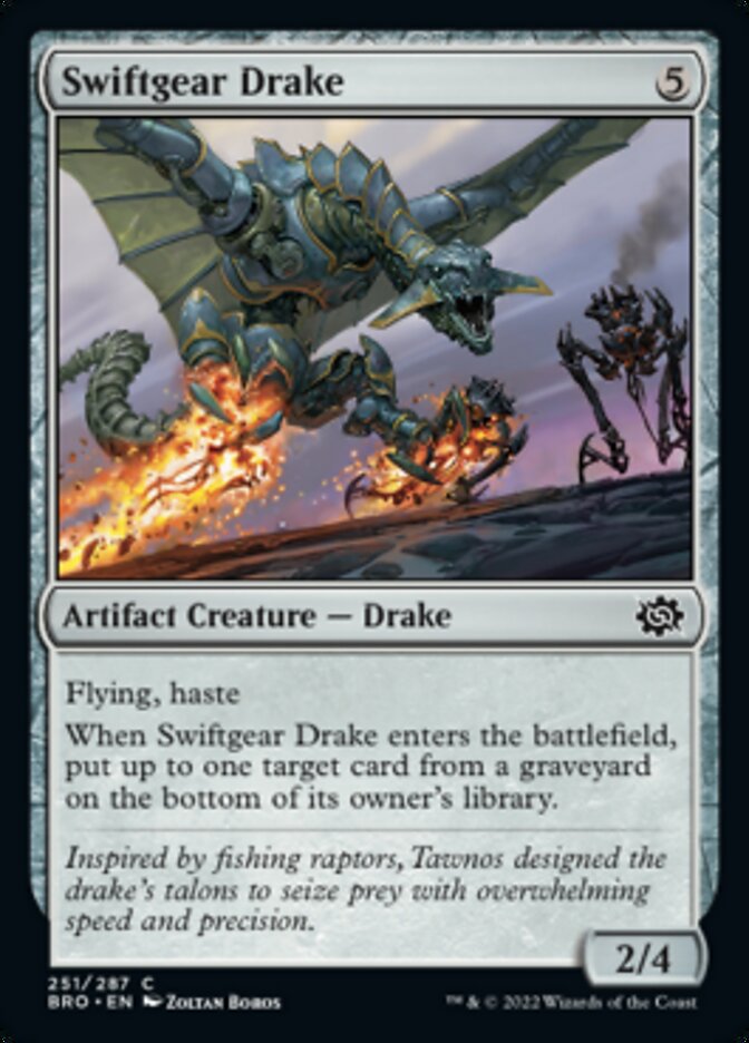 Swiftgear Drake [The Brothers' War] [Foil]