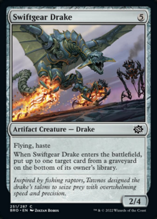 Swiftgear Drake [The Brothers' War] [Foil]