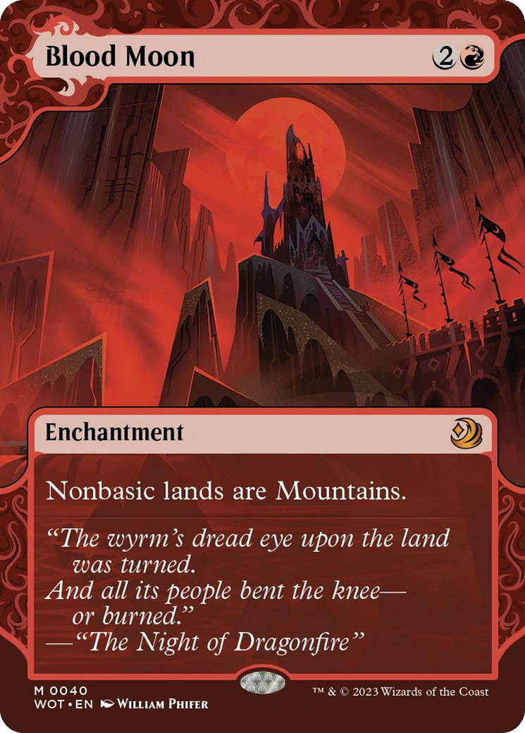 Blood Moon [Wilds of Eldraine: Enchanting Tales] [Foil]