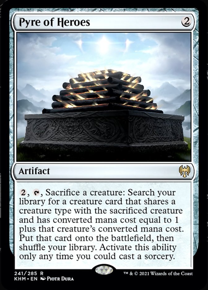 Pyre of Heroes [Kaldheim] [Foil]