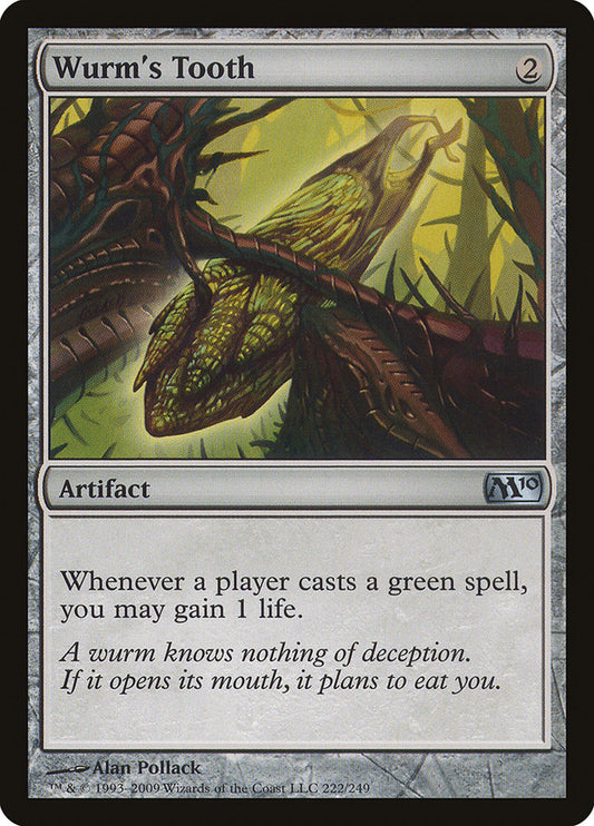 Wurm's Tooth [Core Set 2010] [Foil]