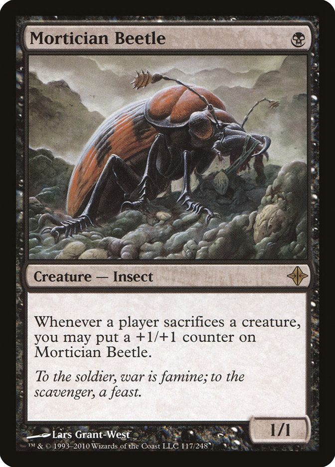 Mortician Beetle [Rise of the Eldrazi] [Foil]