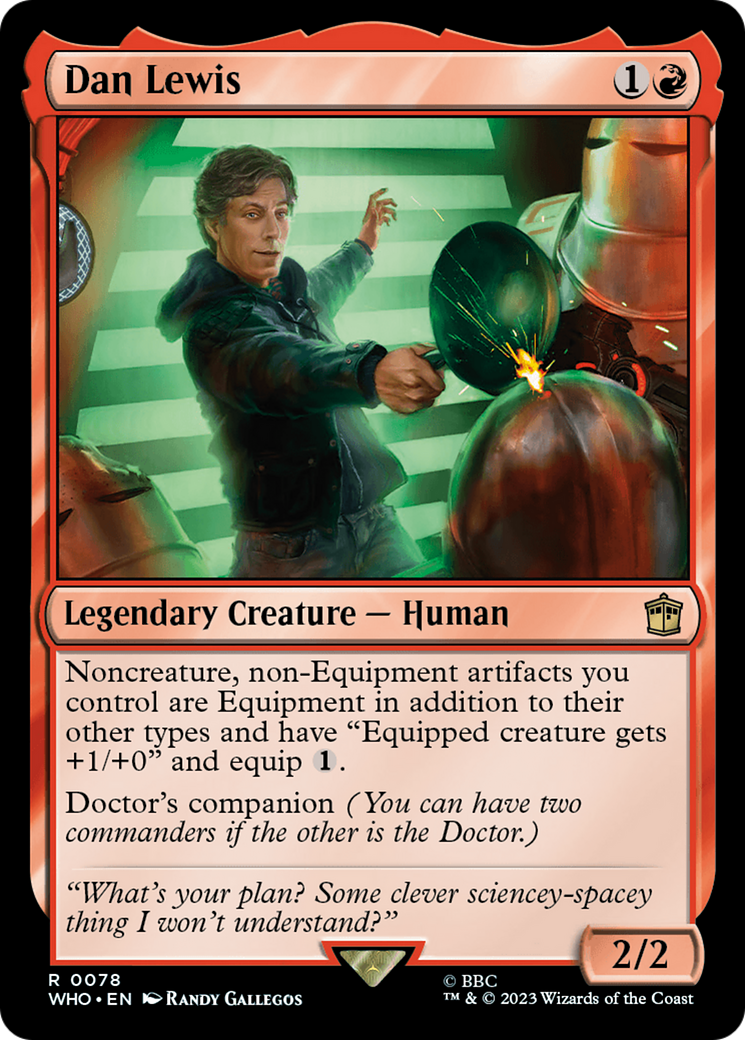 Dan Lewis [Doctor Who] [Foil]