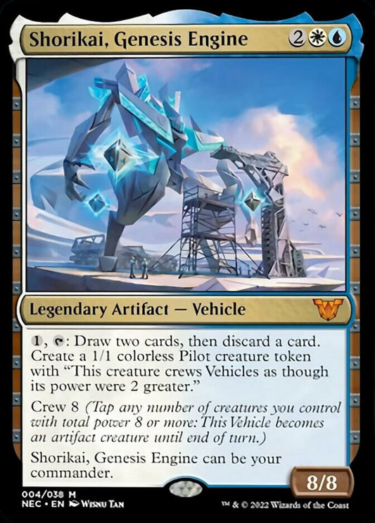 Shorikai, Genesis Engine [Kamigawa: Neon Dynasty Commander] [Foil]