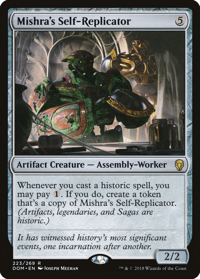 Mishra's Self-Replicator [Dominaria] [Foil]