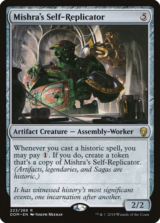 Mishra's Self-Replicator [Dominaria] [Foil]