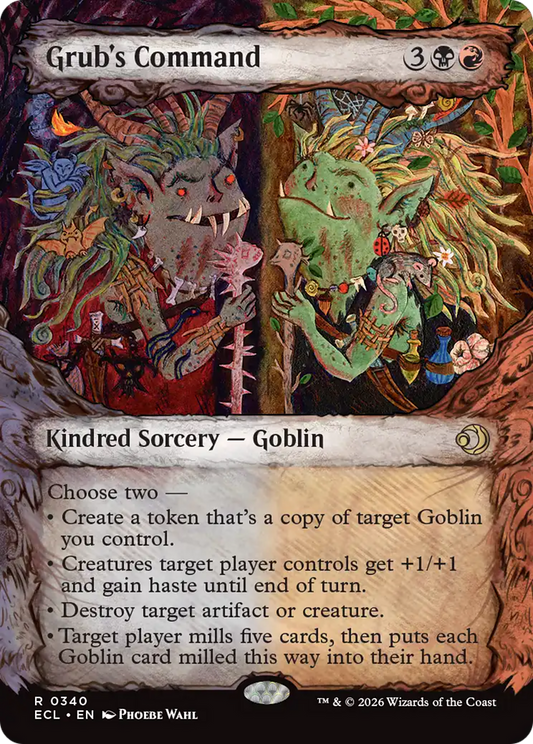 Grub's Command (Showcase) [Lorwyn Eclipsed] [Foil]