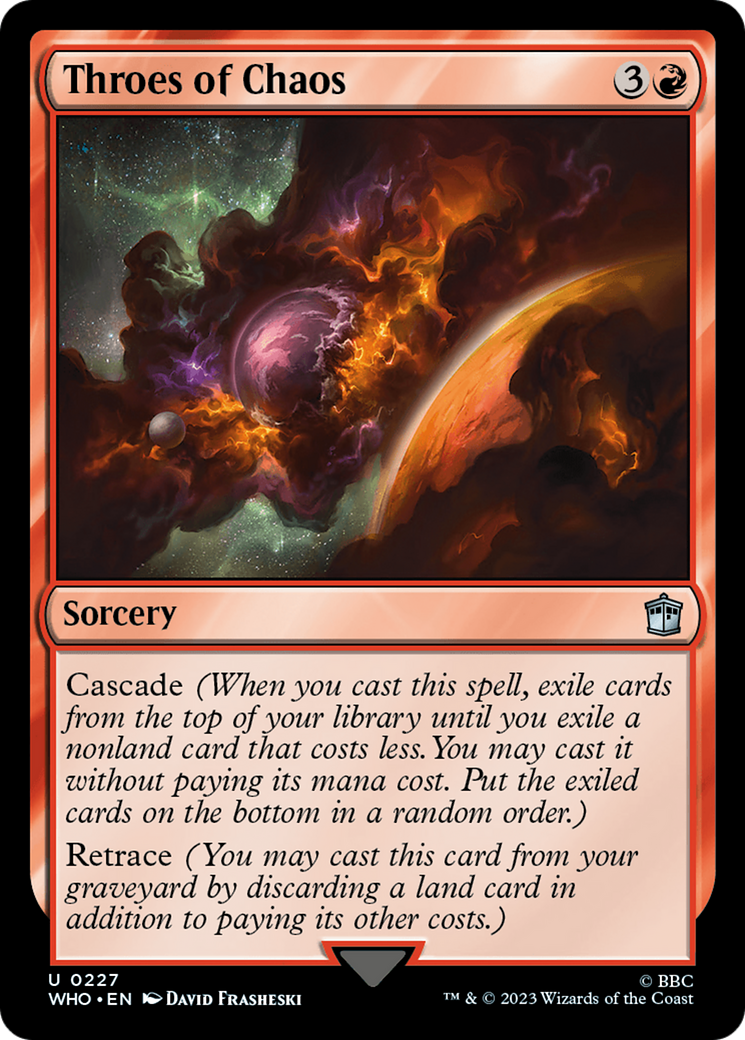 Throes of Chaos [Doctor Who] [Foil]