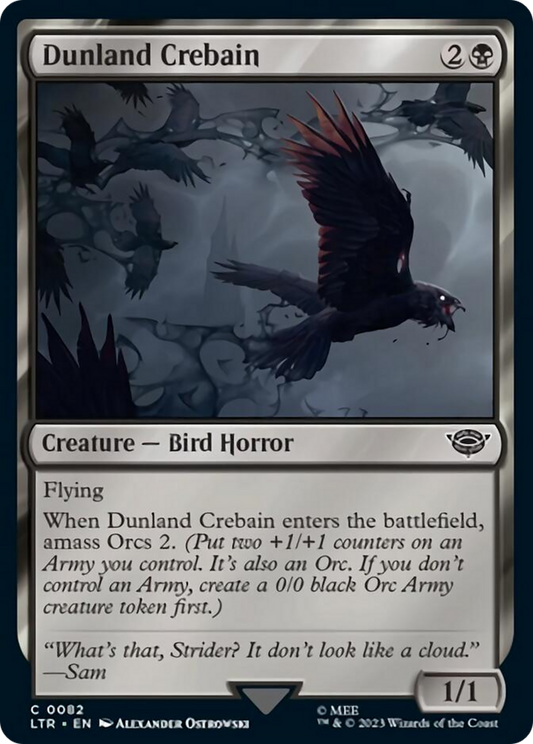 Dunland Crebain [The Lord of the Rings: Tales of Middle-Earth] [Foil]