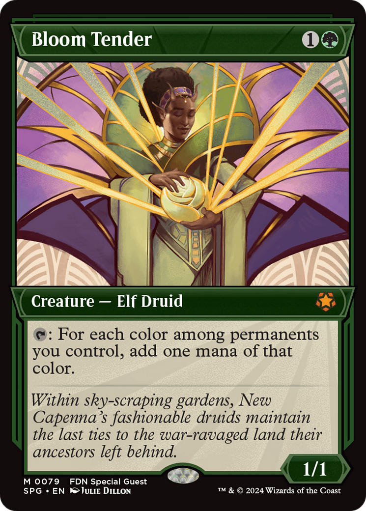 Bloom Tender (Showcase) [Foundations Special Guests] [Foil]