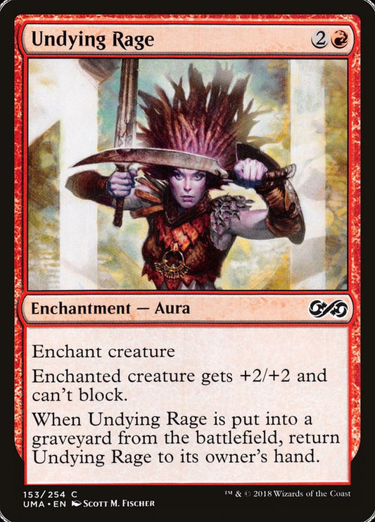 Undying Rage [Ultimate Masters] [Foil]