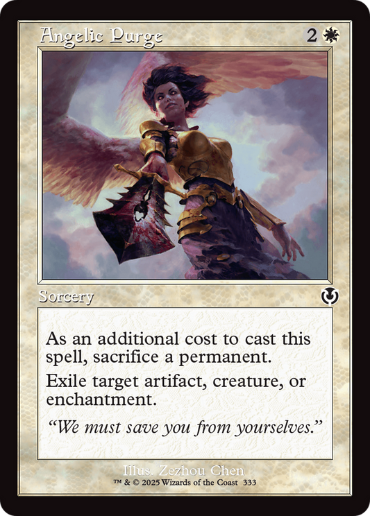 Angelic Purge (Retro Frame) [Innistrad Remastered] [Foil]