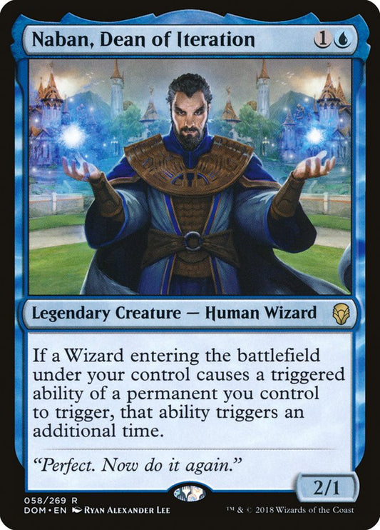 Naban, Dean of Iteration [Dominaria] [Foil]