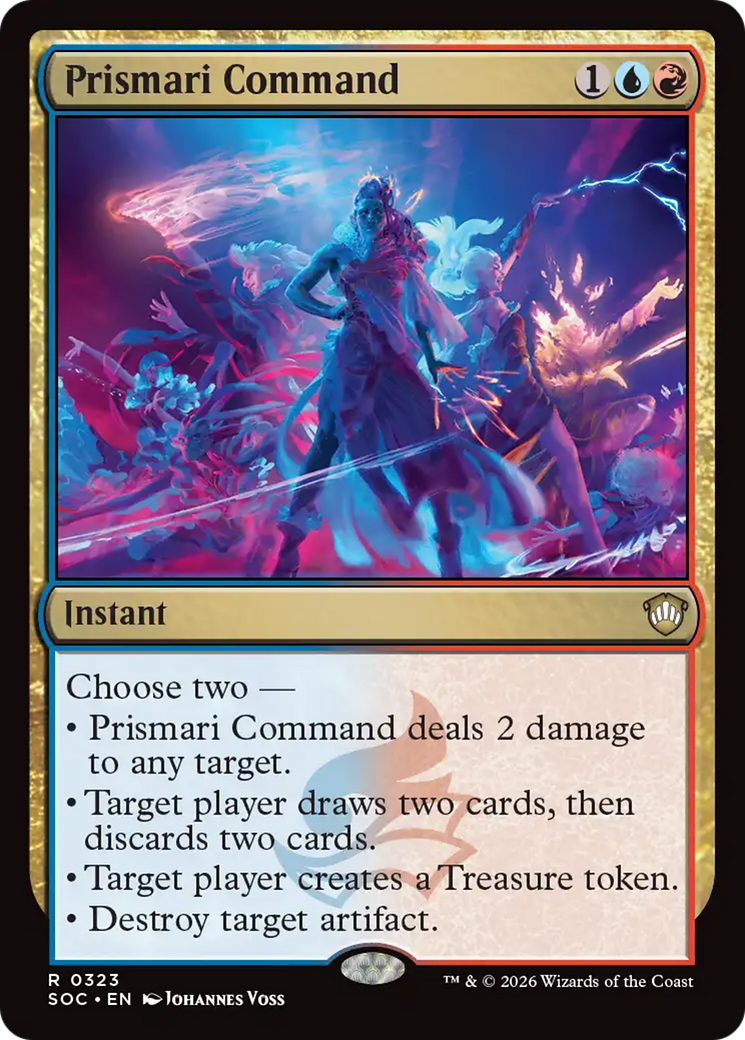 Prismari Command [Secrets of Strixhaven Commander] [Foil]