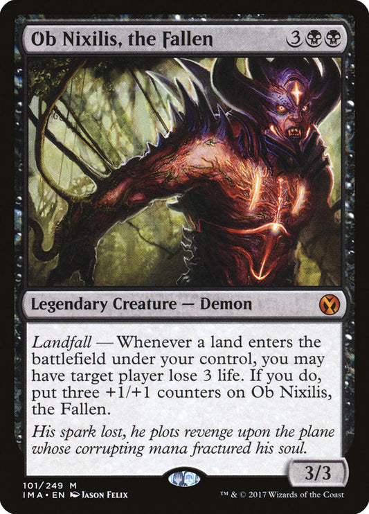 Ob Nixilis, the Fallen [Iconic Masters] [Foil]