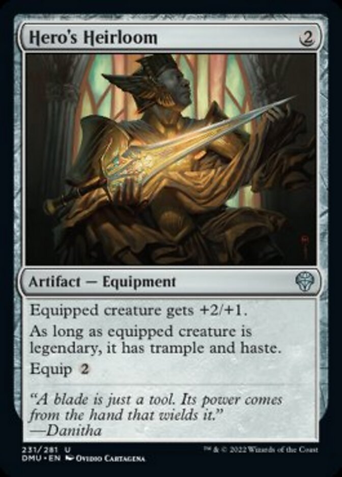 Hero's Heirloom [Dominaria United] [Foil]