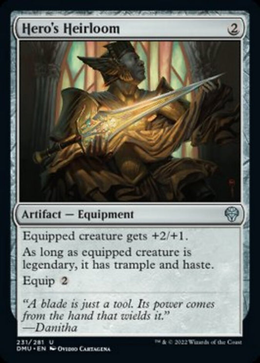 Hero's Heirloom [Dominaria United] [Foil]