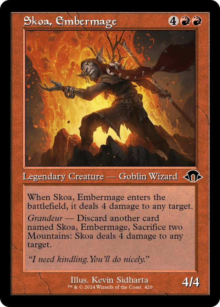 Skoa, Embermage (Retro) [Modern Horizons 3] [Foil]