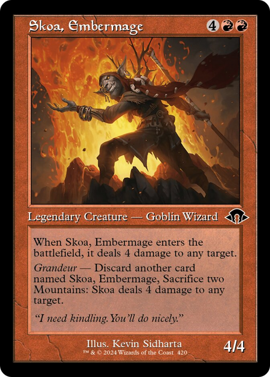 Skoa, Embermage (Retro) [Modern Horizons 3] [Foil]