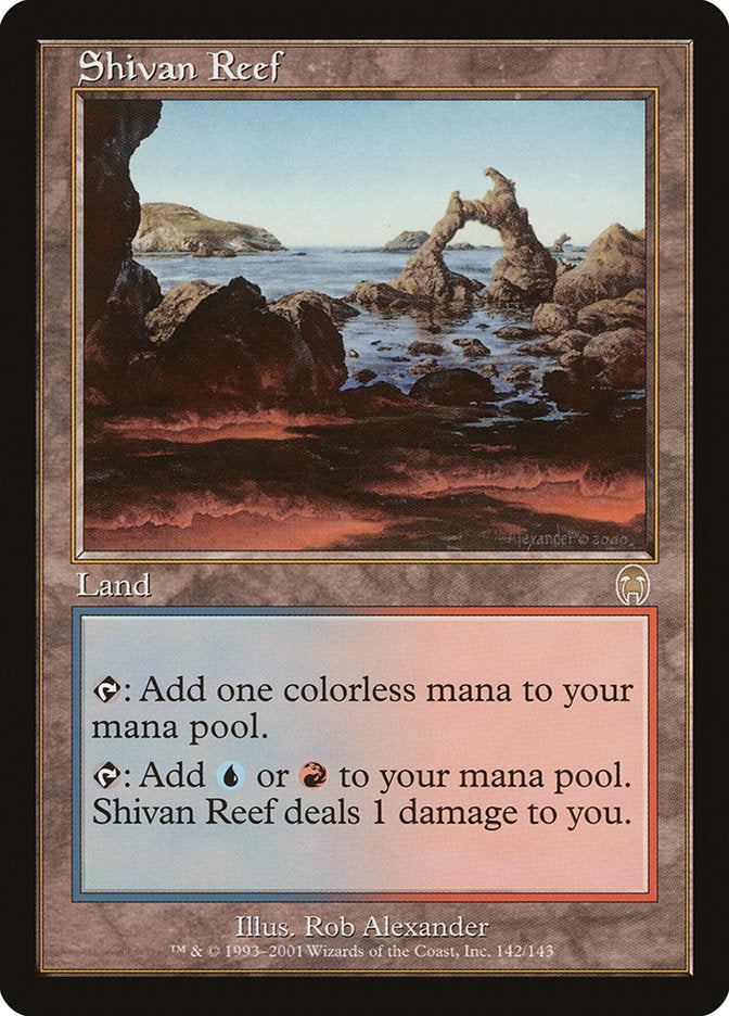 Shivan Reef [Apocalypse] [Foil]
