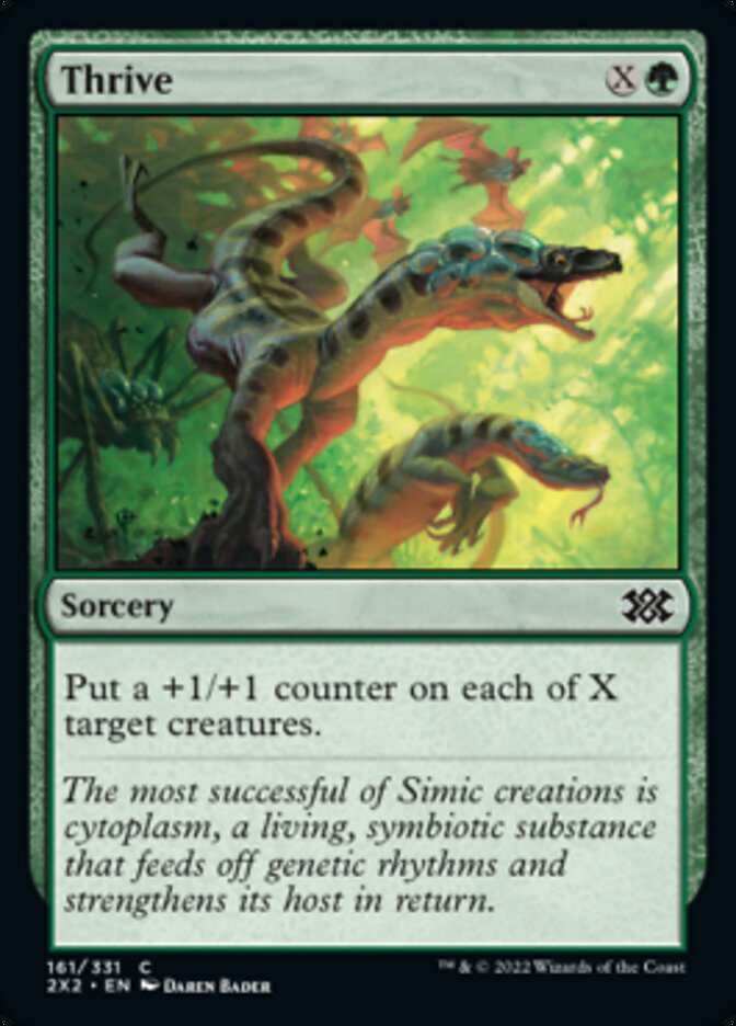 Thrive [Double Masters 2022] [Foil]