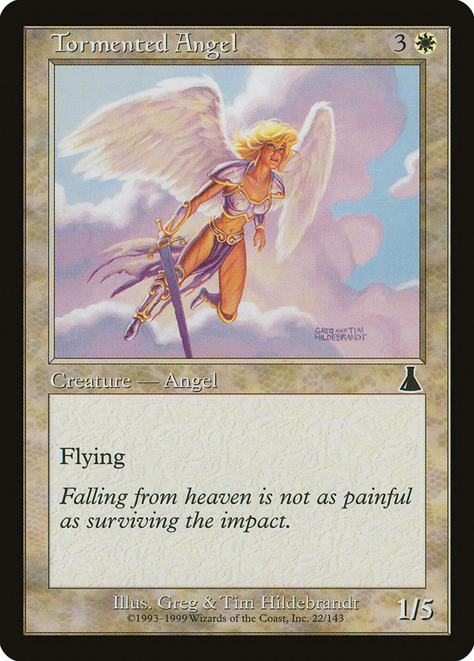 Tormented Angel [Urza's Destiny] [Foil]