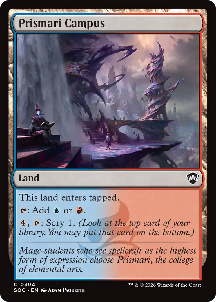 Prismari Campus [Secrets of Strixhaven Commander] [Foil]