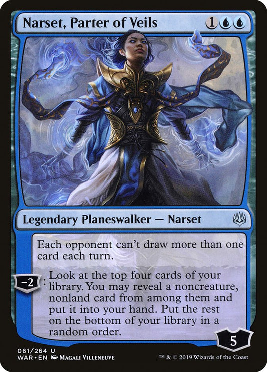 Narset, Parter of Veils [War of the Spark] [Foil]