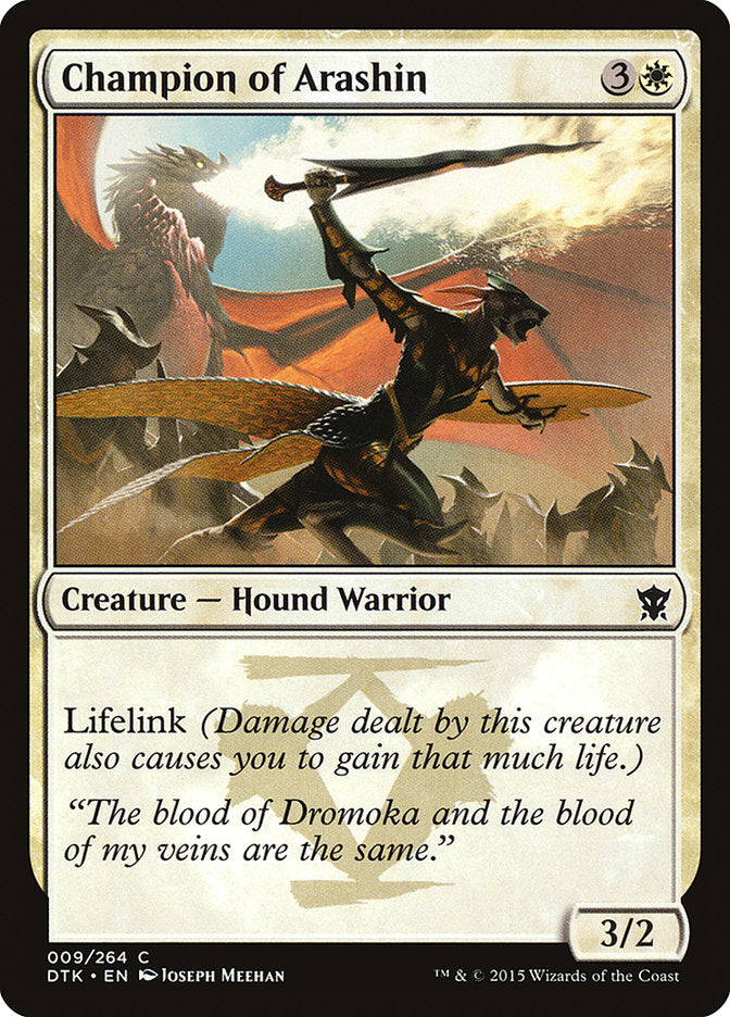 Champion of Arashin [Dragons of Tarkir] [Foil]