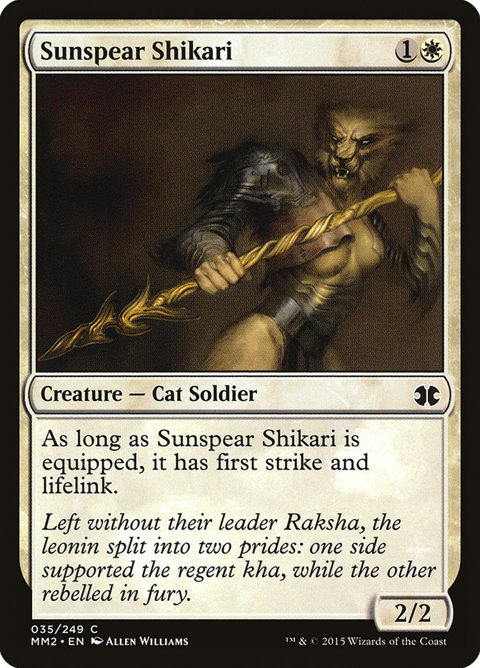Sunspear Shikari [Modern Masters 2015] [Foil]