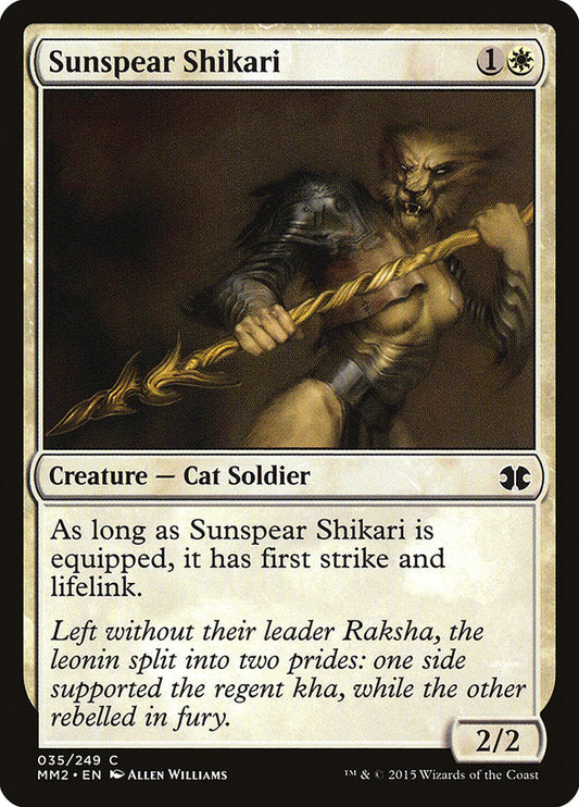 Sunspear Shikari [Modern Masters 2015] [Foil]