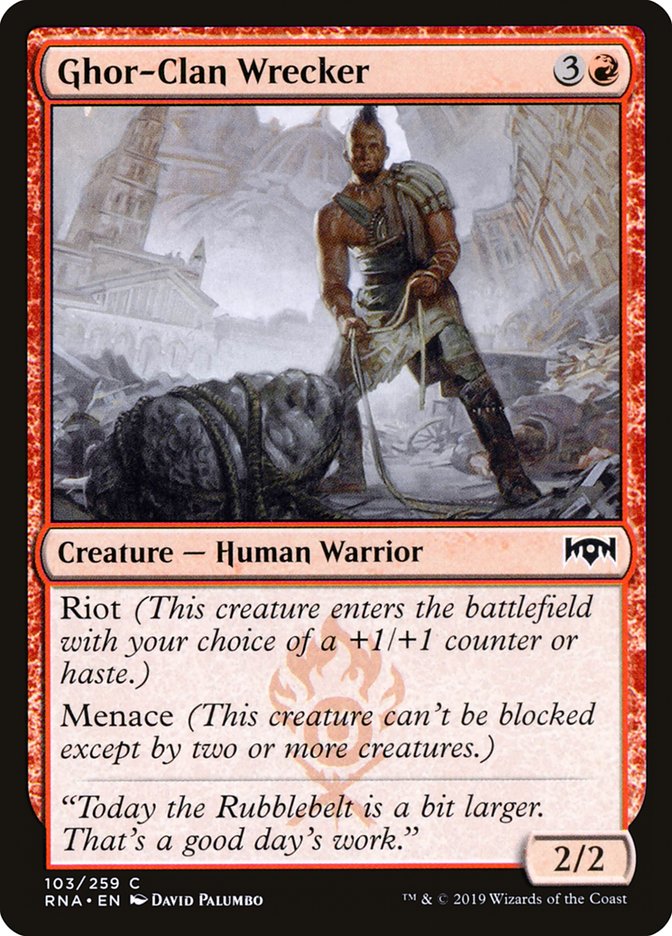 Ghor-Clan Wrecker [Ravnica Allegiance] [Foil]