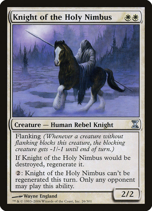 Knight of the Holy Nimbus [Time Spiral] [Foil]