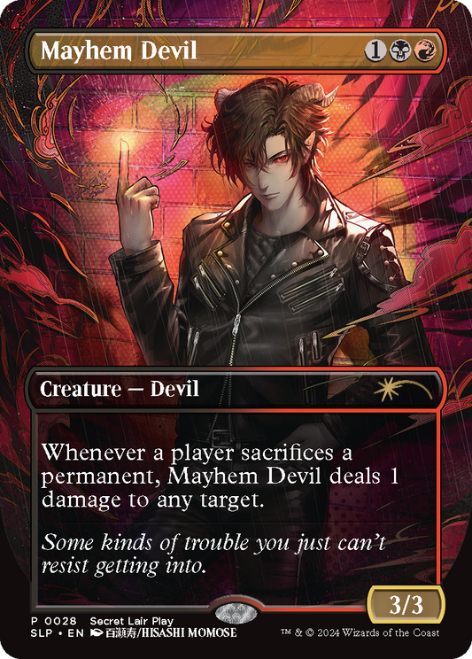 Mayhem Devil [Secret Lair Showdown] [Foil]